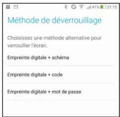 ASUS ZenFone 4 Selfie ZD553KL - Configurer votre empreinte digitale à partir du menu des paramètres - 3