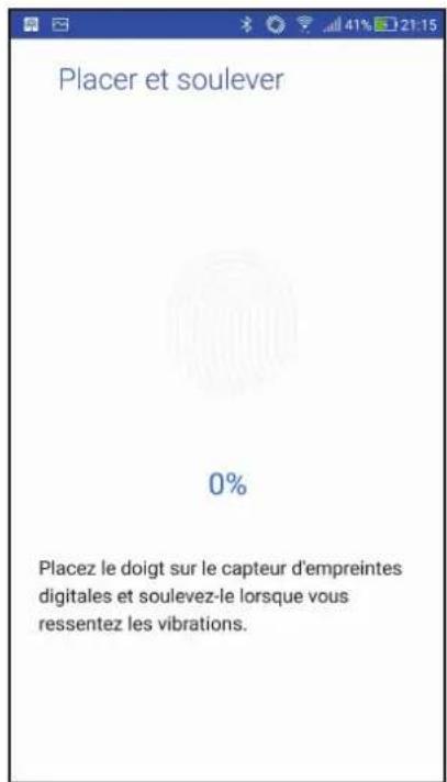 ASUS ZenFone 4 Selfie ZD553KL - Configurer votre empreinte digitale à partir du menu des paramètres - 4
