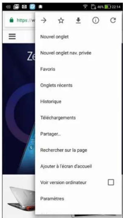 ASUS ZenFone 4 Selfie ZD553KL - Ouvrir chrome - 1