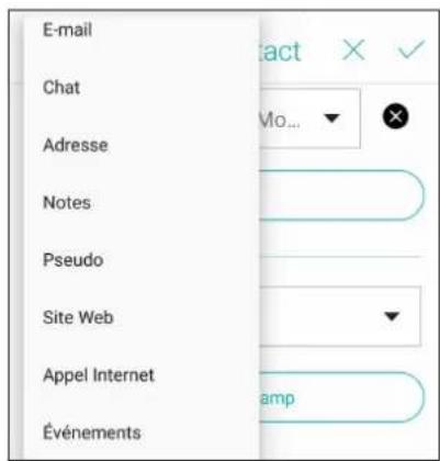 ASUS ZenFone 5Q ZC600KL - Ajouter un événement spécifique à un contact VIP - 2
