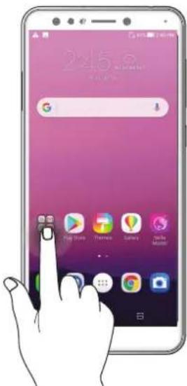 ASUS ZenFone 5Q ZC600KL - Déplacer ou supprimer un élément - 1