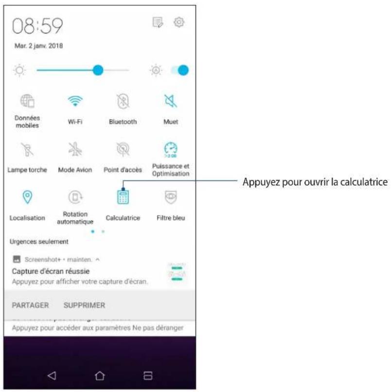 ASUS ZenFone 5Q ZC600KL - Calculatrice - 1