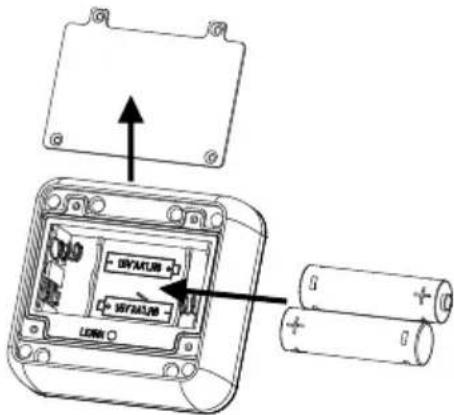 BRENNENSTUHL BrematicPRO HS868 01 IP44 - Inserting / replacing the battery - 1