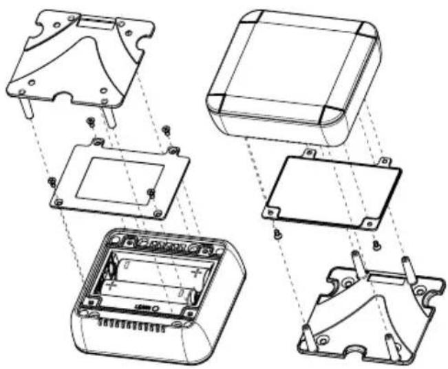BRENNENSTUHL BrematicPRO THS 868 01 IP44 - Installation using screws - 1