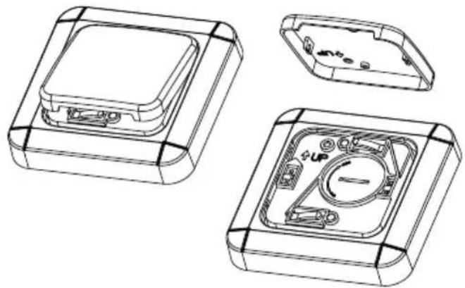 BRENNENSTUHL BrematicPRO APWT868 01 IP44 - Batterij plaatsen / vervangen - 1