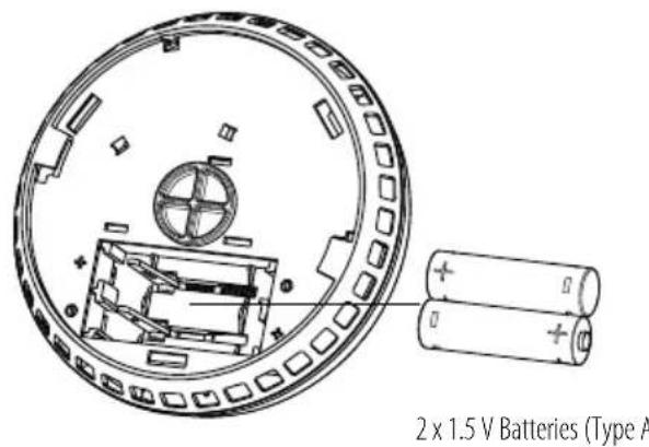 BRENNENSTUHL BrematicPRO RM868 01 - Preparation Inserting/Replacing the battery - 1