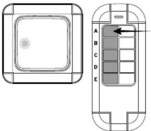 BRENNENSTUHL BrematicPRO UPWS 868 01 W1000 - Draadloze verzonken wandschakelaar aan de BrematicPRO afstandsbediening koppelen - 1