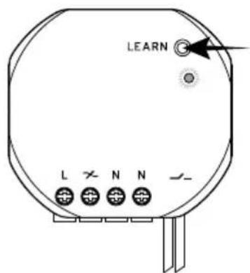 BRENNENSTUHL BrematicPRO UPMS868 01 W400 - Pairing the wireless flush-mount actuator with switch wiring with the BrematicPRO Wireless Remote Control - 1