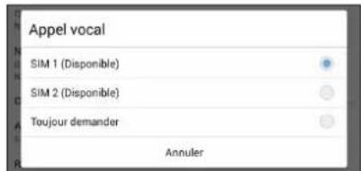 ASUS MeMO Pad 7 ME171C - Assigner une carte SIM aux appels vocaux - 1