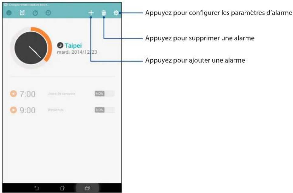 ASUS MeMO Pad 7 ME171C - Alarme - 1