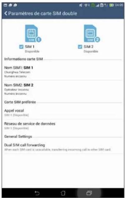 ASUS MeMO Pad 7 ME171C - Fonctionnalités multi-SIM - 1