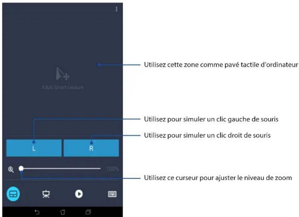 ASUS MeMO Pad 7 ME171C - Utiliser l'écran comme pave tactile - 1