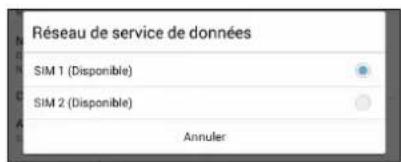 ASUS MeMO Pad 7 ME171C - Assigner une carte SIM aux services de données - 1