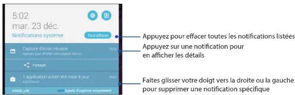 ASUS MeMO Pad 7 ME171C - Notifications système - 1