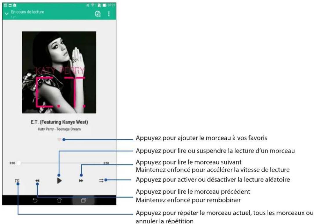 ASUS MeMO Pad 7 ME171C - Écouter de la musique - 1