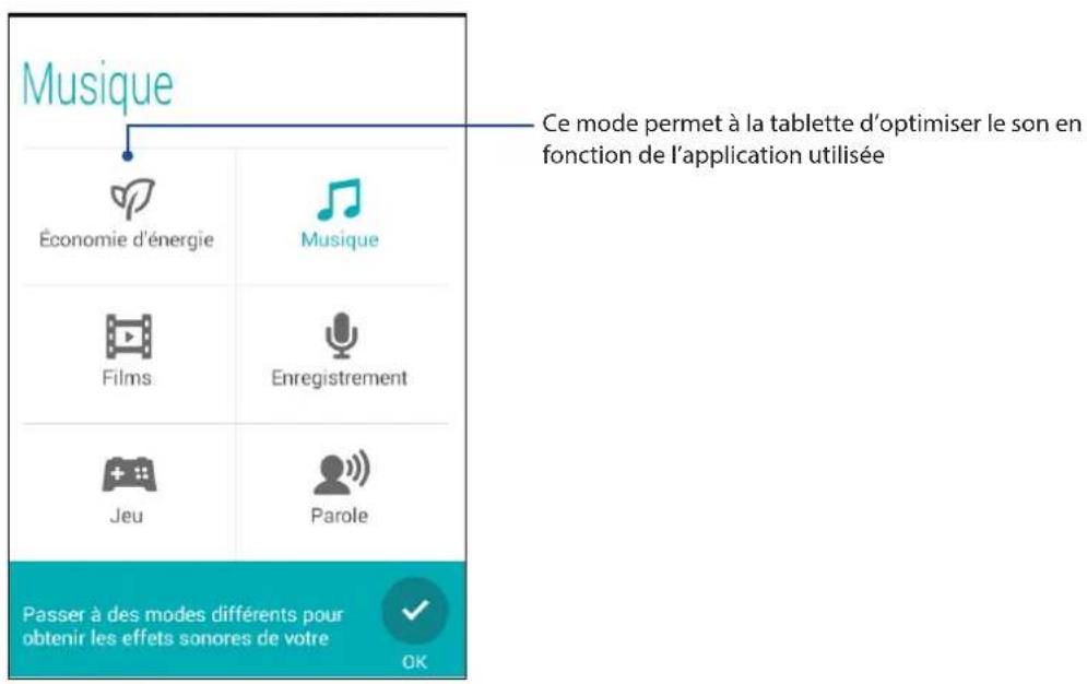 ASUS MeMO Pad 7 ME171C - Utiliser l'Assistant audio - 1