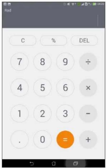 ASUS MeMO Pad 7 ME171C - Écran de la calculatrice - 1