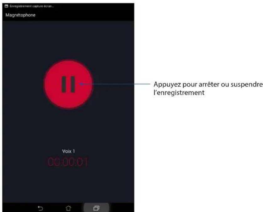 ASUS MeMO Pad 7 ME171C - Ouvrir le Magnétophone - 2
