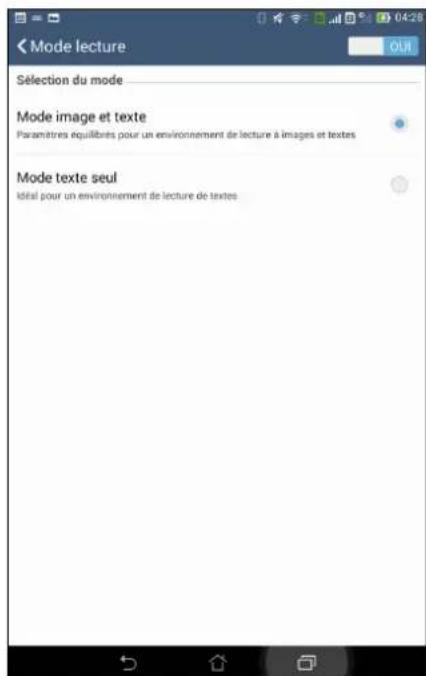 ASUS MeMO Pad 7 ME171C - Mode lecture - 1
