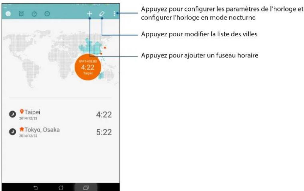 ASUS MeMO Pad 7 ME171C - Fuseau hora - 1