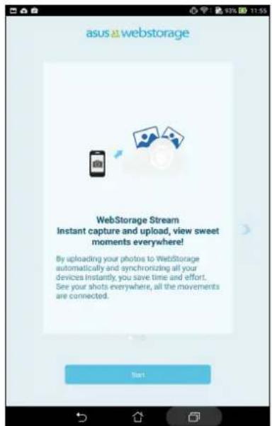 ASUS ZenPad C 7.0 Z170MG - ASUS WebStorage - 1