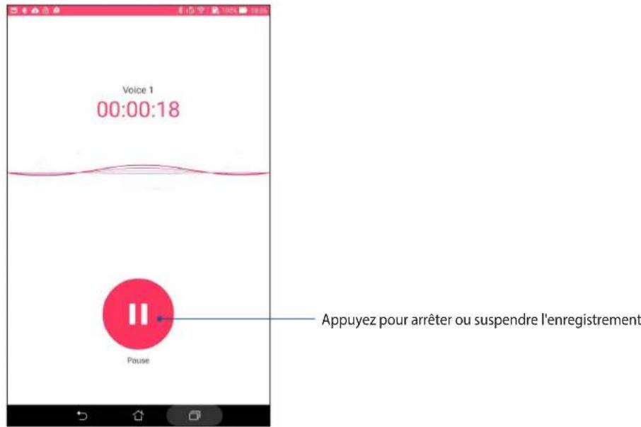 ASUS ZenPad C 7.0 Z170MG - Ouvrir le Magnétophone - 2