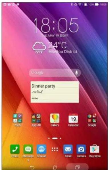 ASUS ZenPad C 7.0 Z170MG - Creer un pense-bête - 1