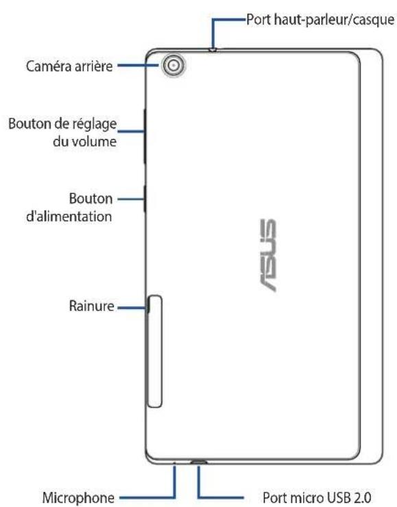 ASUS ZenPad C 7.0 Z170MG - Composants et fonctionnalités - 2