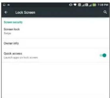 ASUS ZenPad C 7.0 Z170MG - Personnaliser l'écran de verrouillage - 3