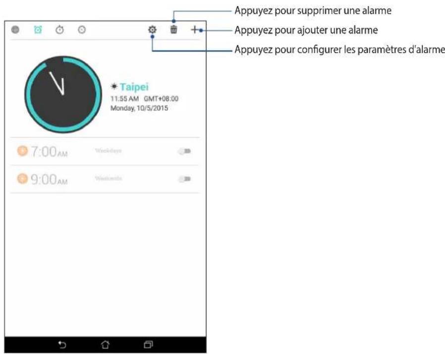 ASUS ZenPad C 7.0 Z170MG - Alarme - 1