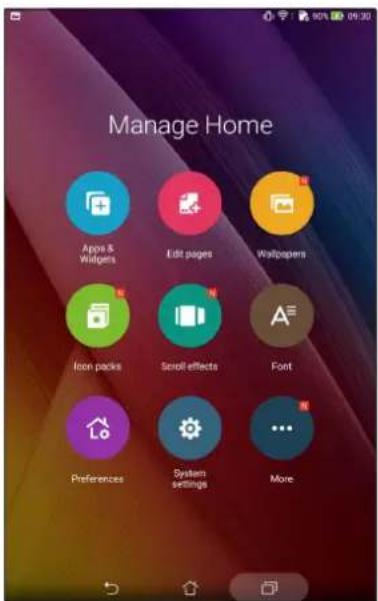 ASUS ZenPad C 7.0 Z170MG - Personnaliser l'écran d'accueil - 1