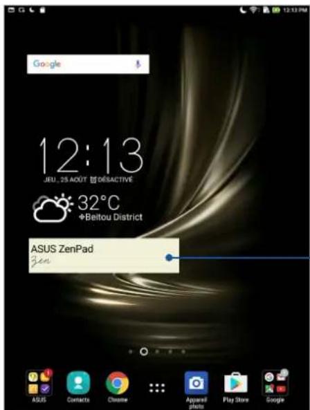 ASUS ZenPad 3S 10 Z500KL - Créer un pense-bête - 2