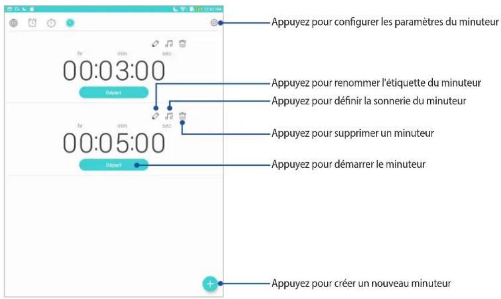 ASUS ZenPad 3S 10 Z500KL - Minuteur - 1