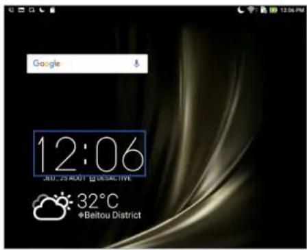 ASUS ZenPad 3S 10 Z500KL - Lancer l'application horloge - 1