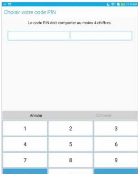 ASUS ZenPad 3S 10 Z500KL - Code PIN - 1