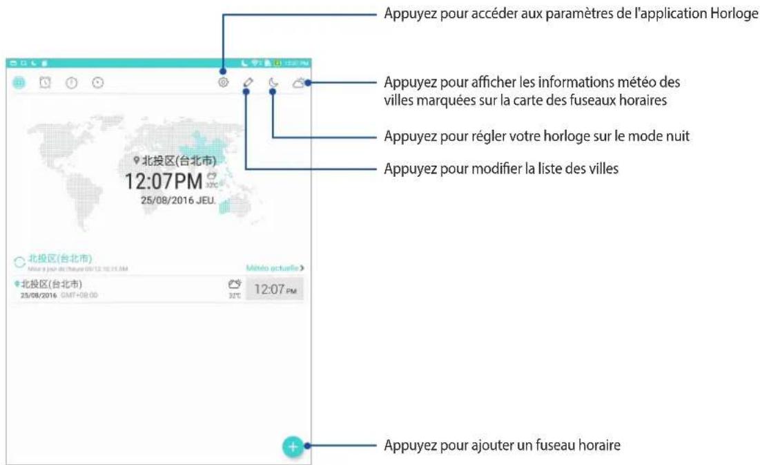ASUS ZenPad 3S 10 Z500KL - Fuseau horaire - 1