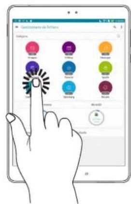ASUS ZenPad 3S 10 Z500KL - Ouvrir une application ou sélectionner un élément - 2
