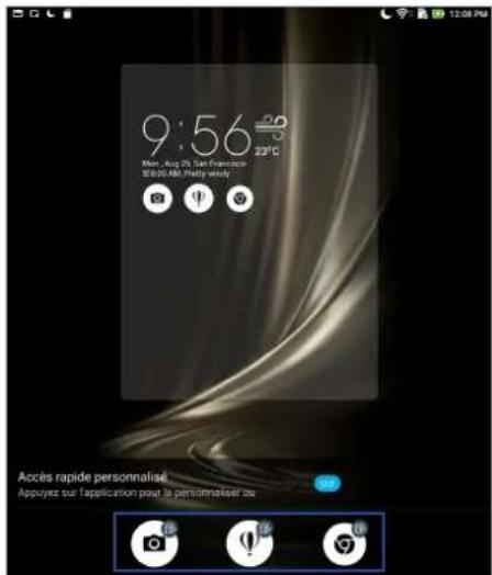 ASUS ZenPad 3S 10 Z500KL - Personnaliser les boutons d'accès rapide - 2