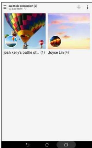 ASUS ZenPad 7.0 Z370KL - Afficher les photos partagées par un contact spécifique - 1