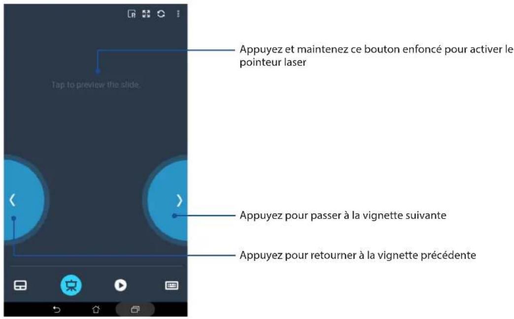 ASUS ZenPad 7.0 Z370KL - Gérer une présentation avec remote link - 1