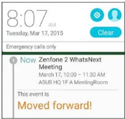 ASUS ZenPad C 7.0 Z170CX - Alerte de début d'événement - 3