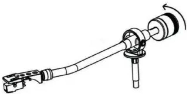 THOMSON TT702 - Brazo equilibrado correctamente: - 2