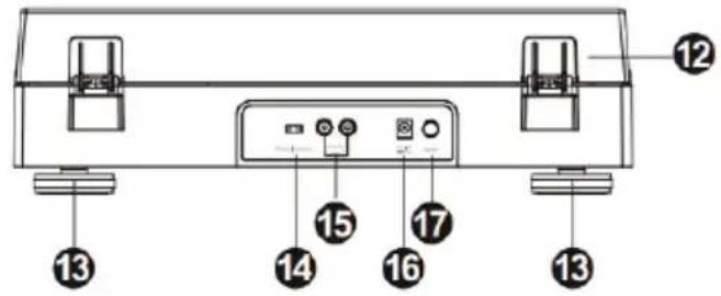 THOMSON TT351 - Important. NE déplacez PAS le BRAS de lecture à la MAIN. utilisez le bouton de lecture automatique. - 3