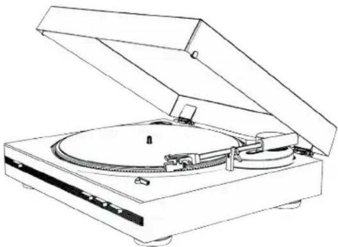 THOMSON TT351 - VOLLAUTOMATISCHER PLATTENSPIELER - 1