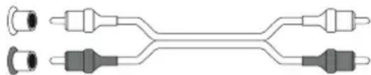 THOMSON TT355 - Line output: - 1