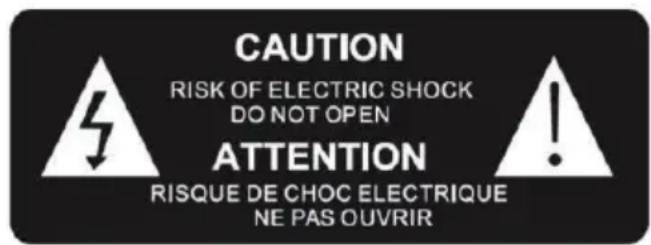 THOMSON TT355 - Safety warning and notice - 2