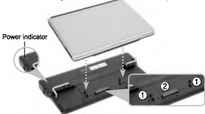 LG PR10 - Connexion au duplicateur de port - 1