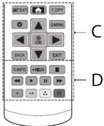 LG 55LH530V - Remote control - 2