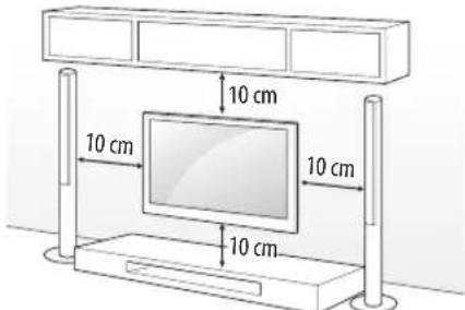 LG 55LH530V - Fixation du support mural - 1