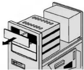 LG CED8083B - Montage du lecteur/graveur - 1